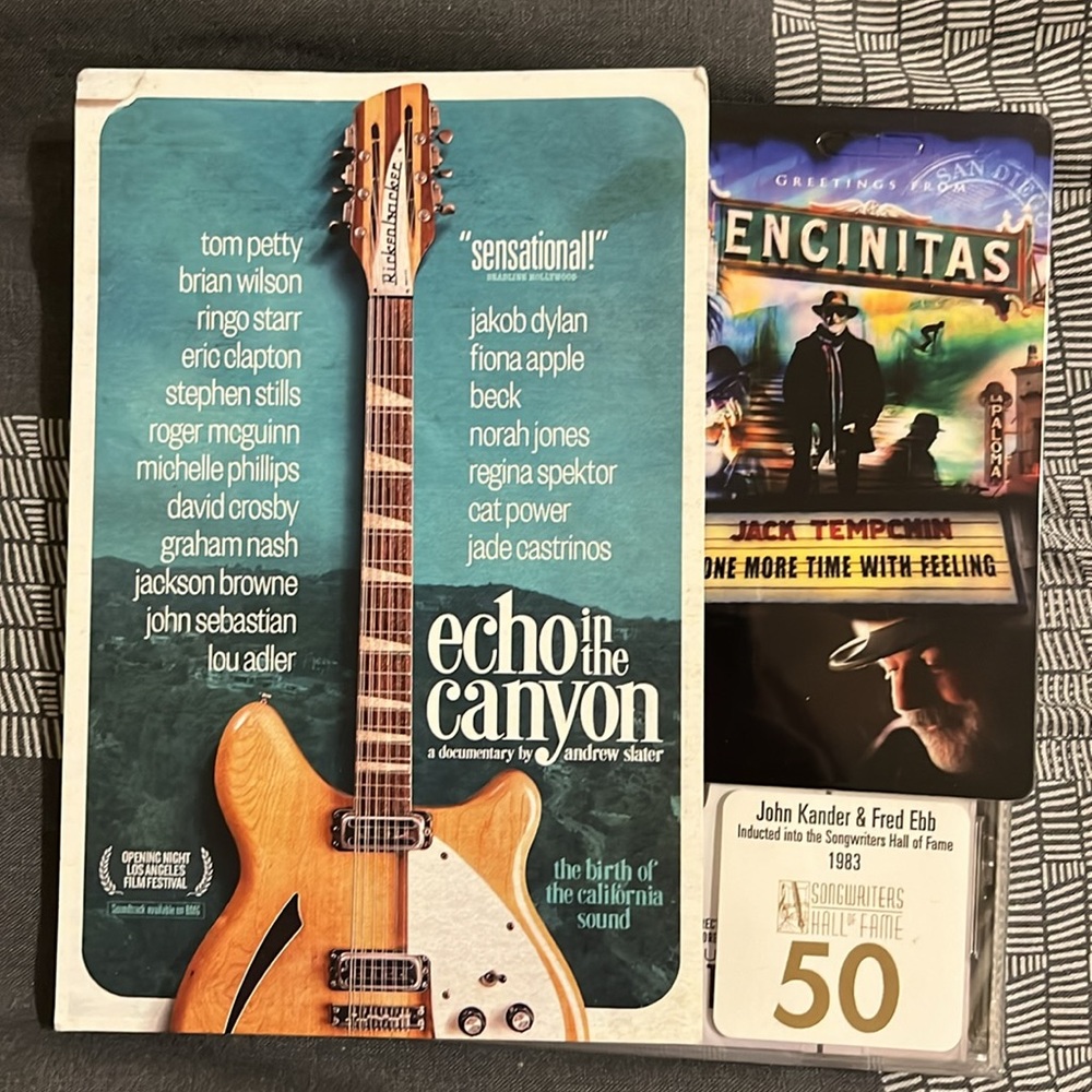 ROCK & Roll 50 Year Songwriter Hall of Fame 2019 Gift Bag Collection 1 NIGHT NEW - Picture 12 of 16